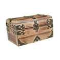 thumbnail image 3 of Caja de joyas de madera caja de almacenamiento de joyas multipropósito Fácil de transportar y almacenar el organizador de joyas de madera para pulsera Color de madera, 3 of 8