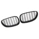 thumbnail image 4 of Parrillas Delanteras De Aletas Gemelas Sunnimix Negro Brillante Para E60 E61 M5 5 Series 03-10, 4 of 6