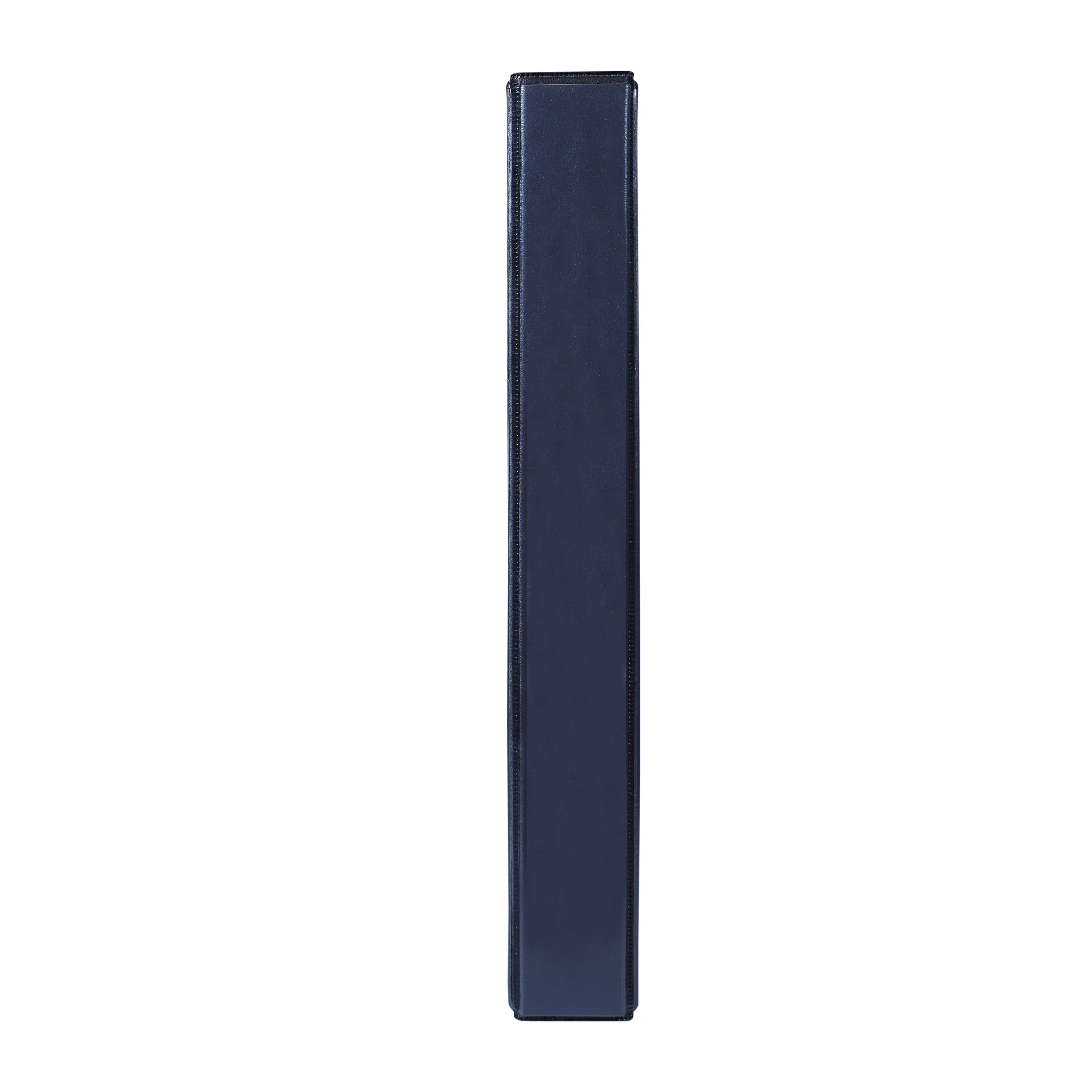 Pen+Gear Durable View 3-Ring Binder with 1-inch Rings 4-Pack (Black)