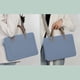 thumbnail image 4 of Laptop Protective Bag Side Opening Messenger Bag Waterproofs Handbag Shoulder Bag Large Capacity Business Teacher Office Bag Messenger Bag Solid Color, 4 of 7