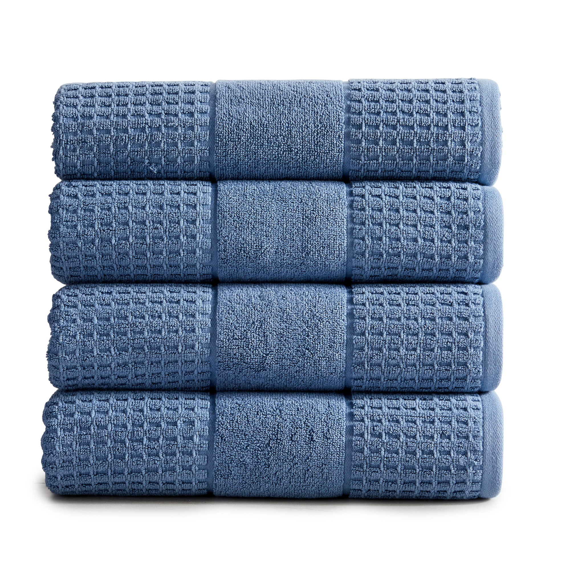 Hotel Vendome Spa Collection Gray Velour Bath Towel Set 2 Bath 2Hand 2  Fingertip