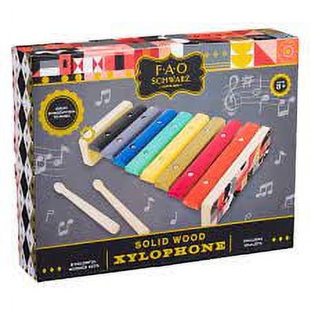 FAO SCHWARZ SOLID WOOD XYLAPHONE