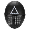 thumbnail image 1 of TV Corean Calamari Game Party Mask Props Adultos Disfraces (Triángulo), 1 of 4