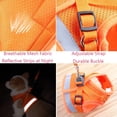 thumbnail image 4 of LAICAIW Dog Harness and Leash Set, No Pull Reflective Adjustable Pet Soft Mesh Chest Vest Harnesses Easy Control for Small Medium Dogs and Cats Outdoor Walking, 4 of 7