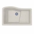 thumbnail image 2 of Swan Ascend 0-Hole Single Bowl Kitchen Sink, 32" x 21", Nero, 2 of 4