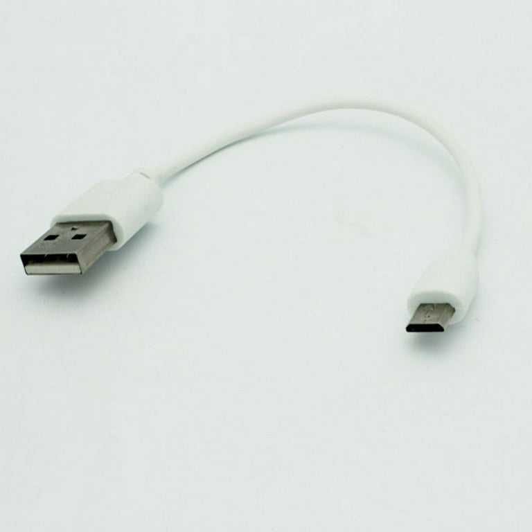 Smays USB to Micro USB Cable 3ft Charging Cord White
