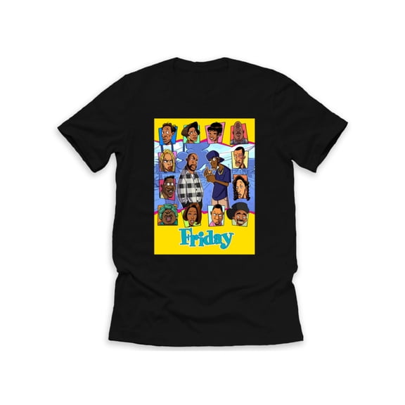 Friday Movie-Shirt 90S-Hop Movie Ring Spun -Shirt
