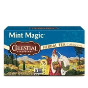 Celestial Seasonings Mint Magic Caffeine-Free Herbal Tea Bags, 20 Count