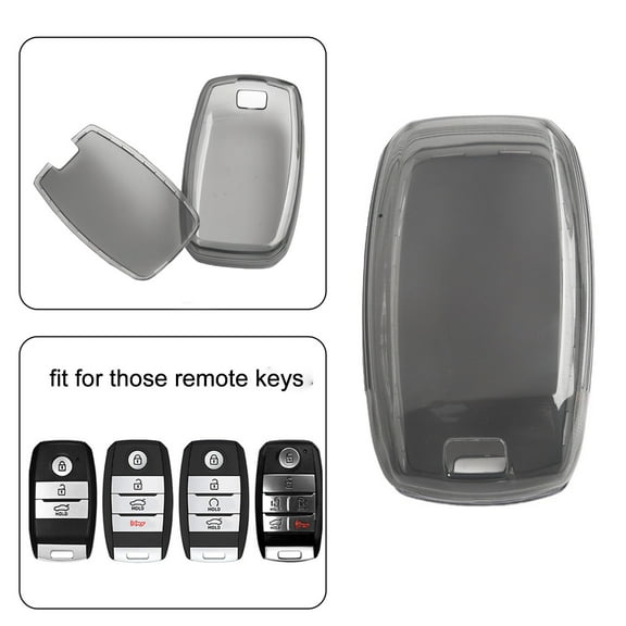 Transparent Key Case Cover Shell For Kia -Optima Sorento Sedona Carnival 2014-2022 Key Fob Case Cover For Kia Car Accessories
