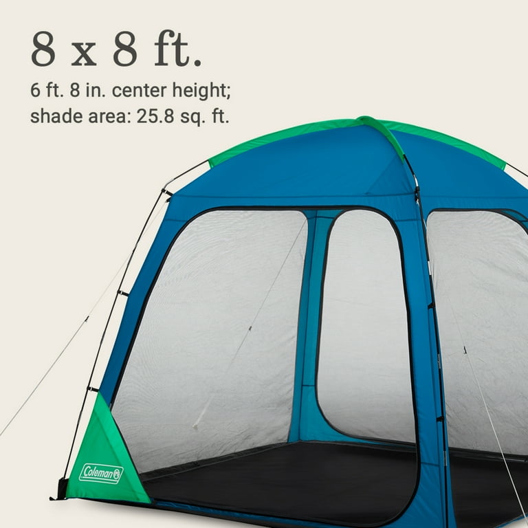Coleman Skyshade 8x8 Camping Canopy Tent with Instant Setup Coleman Skyshade 8x8 Camping Canopy Tent with Instant Setup