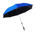 thumbnail image 2 of Sombrilla para cochecito, cubierta de sombra, accesorio práctico para cochecito de bebé, protección solar para silla de playa, cochecito, bicicleta Azul profundo, 2 of 8