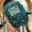 Green, variant on NAOJIE Mini Beemore Cartoon Robot Plush Small Hanging Bag & Daily Casual Decorative Hanging Bag,Childlike and Fun Matching Style,Cute and Fashionable & Keys,Card Bag Storage Convenient(A)