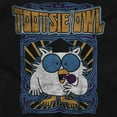 thumbnail image 2 of Tootsie Pop Mr Owl Hippie Mascot Plus Size Crewneck Graphic Tee Shirt Brisco Brands 3X, 2 of 6