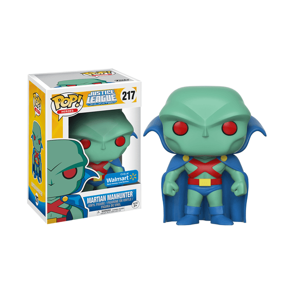 Funko POP! DC Heroes: Justice League Animated - Martian Manhunter Walmart Exclusive
