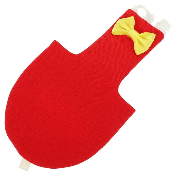 PAMINGONO Bird Diaper Parrot Nappy Red Cotton Cloth for Pigeons 1 Set