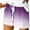 Purple, variant on lulshou Shorts for Women, Women's Drawstring Shorts Summer Elastic Waist Casual Lightweight with Pockets Printed Short Pants