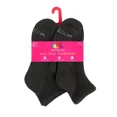 thumbnail image 3 of Fruit of the Loom Women's Extended Size Cushioned 6pk Ankle Athletic Socks 8-12, 3 of 4
