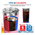 thumbnail image 4 of Termo Vasos Bloosom Térmicos 20oz Acero Inoxidable Para Calor Y Frío Rosa, 4 of 4