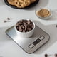 thumbnail image 4 of Báscula de cocina para alimentos, gramos y onzas digitales para pérdida de peso, horneado, cocina, Keto y preparación de comidas, pequeña, acero inoxidable 304, 4 of 6