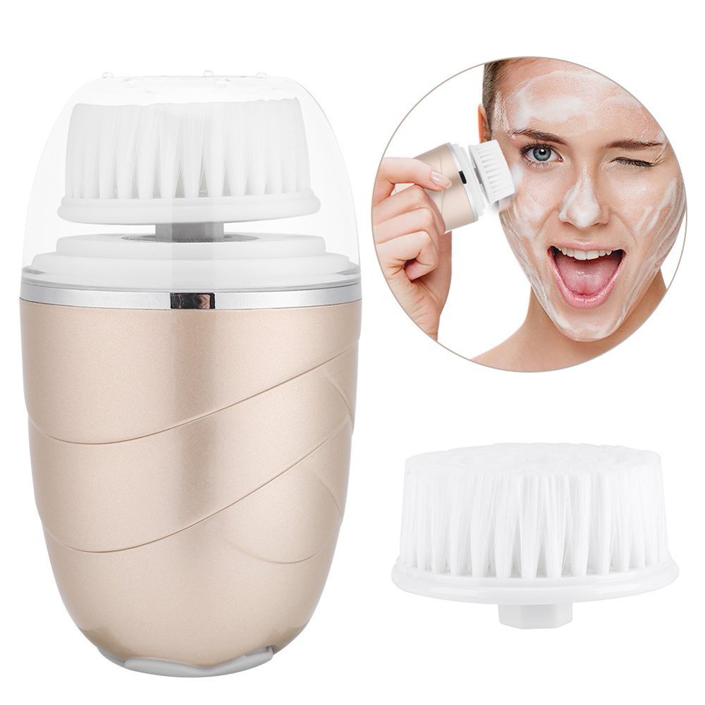 Electric Facial Brush,WALFRONT Face Exfoliating Brush,Rechargeable