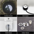 thumbnail image 5 of 100FT Sewer Jetter Kit for Pressure Washer 4000PSI Hydrojet Drain Cleaning Kit with Button Nose 1/4 Inch NPT Rotating Sewer Jet Nozzle Spanner, 5 of 8