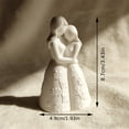 thumbnail image 3 of Shelf Decorations for Living Room Home Decor for Living Room Mother Daughter Embossed Figurine Decor for Fireplace Mantel Tabletop Accent for Valentines Day Gift, 3 of 6