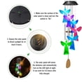 thumbnail image 4 of Windchime, carillón de viento brillante de inducción con energía solar, decoración colgante de anillo de campana de viento para interiores y exteriores, tipo 4 seitruly HA007929-04B, 4 of 6