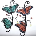 thumbnail image 4 of Butterfly Style Stained Glass Window Panel Hangings Stained Glass Butterfly Suncatcher Window Hanging Decor Gift, 4 of 4
