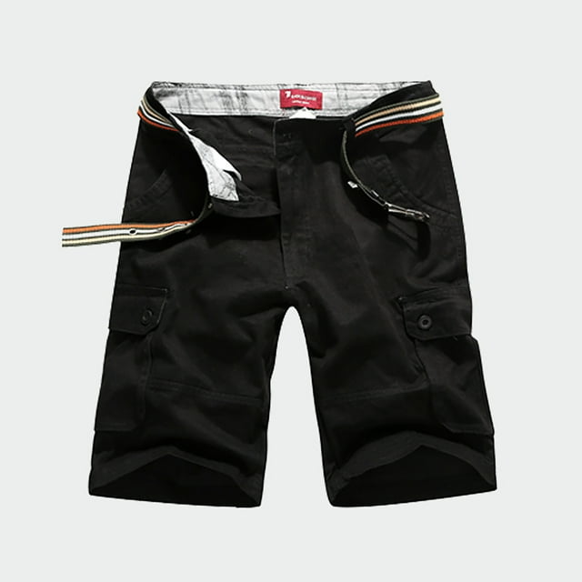 LSLJS Men's Work Shorts avec Multiples Poches Fermeture Éclair Sports Extérieurs Décontractés Shorts Pants Cadeaux for Men