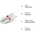 thumbnail image 3 of HSHDLDF Car Styling 3D Aluminum Epoxy National Flag Logo Emblem Sticker Metal Decal Badge Auto Exterior Accessory (Japan Silver), 3 of 3