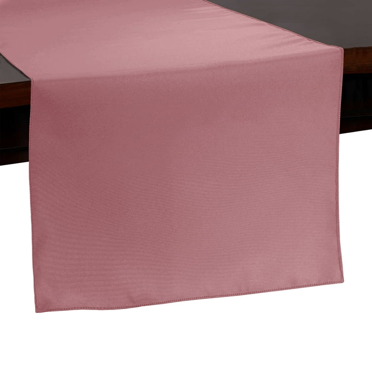 linqin Long Polyester Table Runner with Decorative Printed 14x108