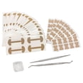 thumbnail image 1 of Corrector de uñas encarnadas,Kit de corrección de uñas encarnadas y herramientas de pedicura,Tiras correctoras para uñas encarnadas,kit para el cuidado de los pies,Corrector de uñas, 1 of 7