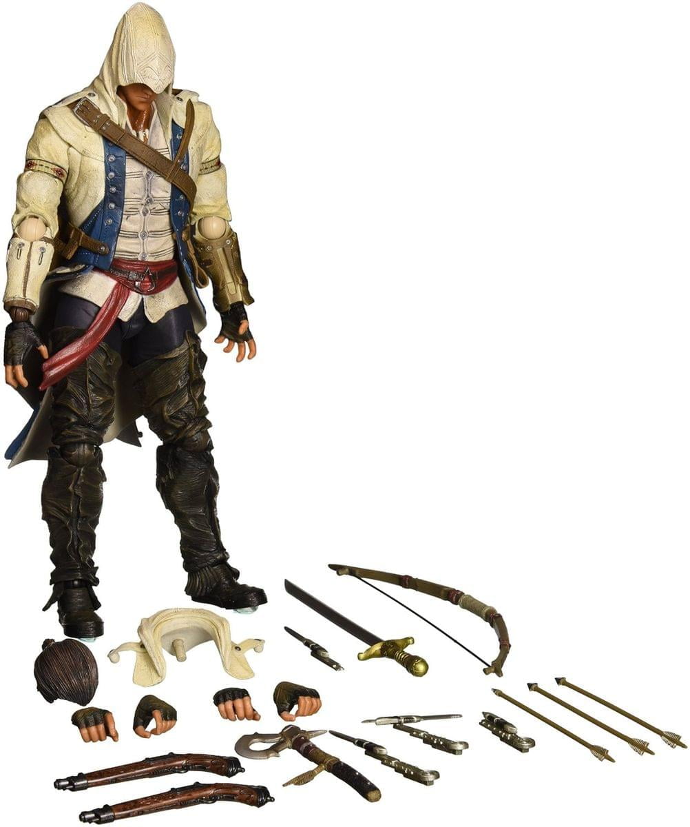 Assassin's Creed Edward Connor Hunter Haytham 3D Action Figures Statue Model Toy