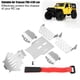 thumbnail image 2 of Placa protectora de 6 piezas para vehículos todoterreno RC TRX-4, conjunto de armadura de chasis de acero resistente, 2 of 8