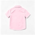 thumbnail image 3 of Grblisyd Girls Button Down Shirts Kids Short Sleeve Dress Shirts School Uniform Blouse 5-12 Years Back to School Clothes, 3 of 3