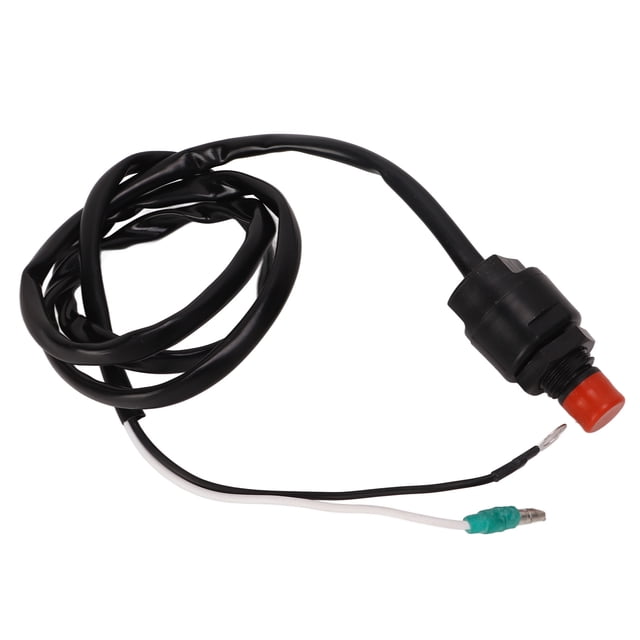 Interruptor de parada de motor fueraborda universal, apagado de emergencia, pieza compacta de 95 cm