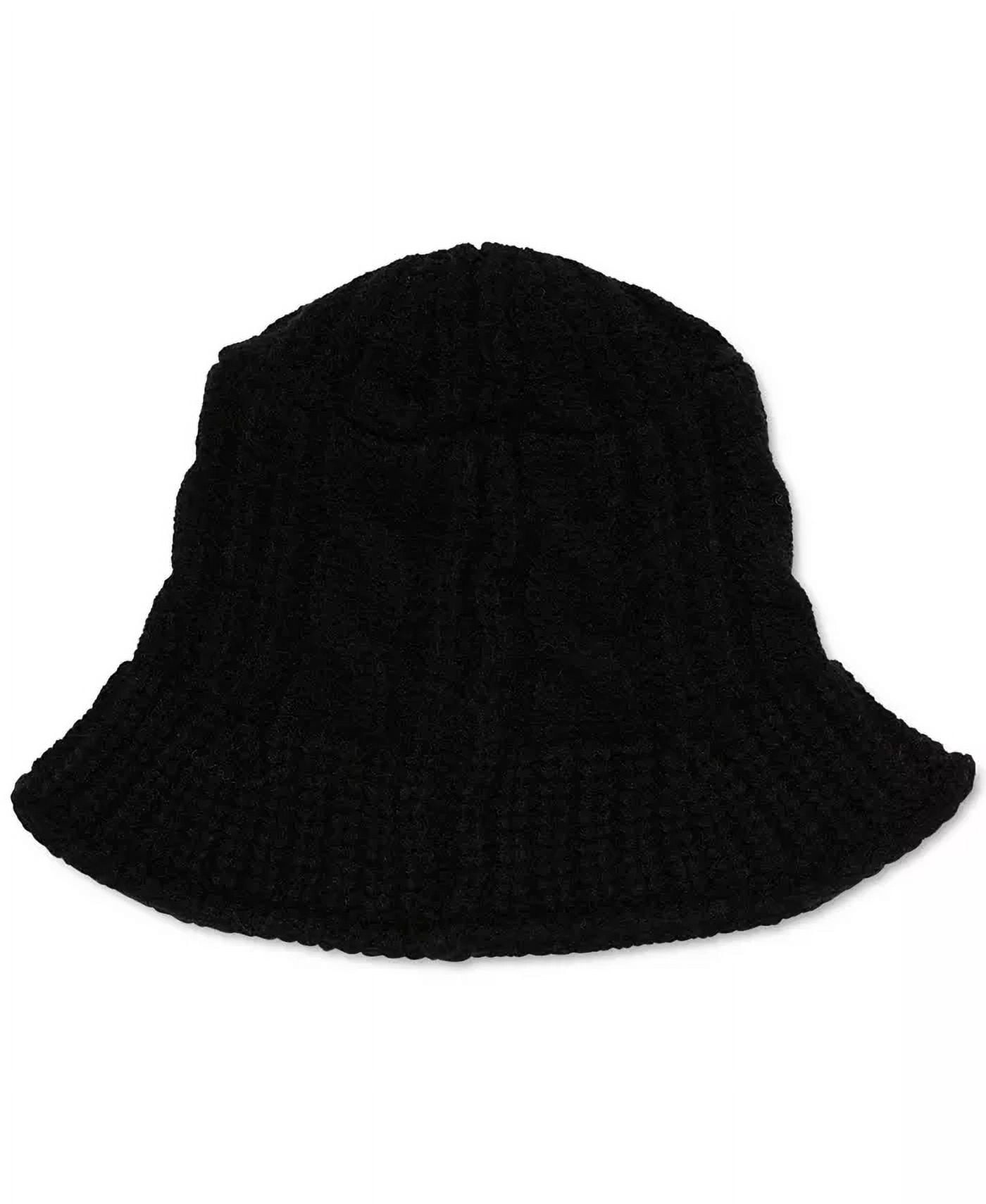 Steven Madden Y2K Puffy Black Retro Bucket Hat Steve Madden Women main image 4