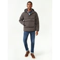 thumbnail image 2 of Free Assembly Men's Hoodie Puffer Jacket, 2 of 6