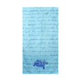 thumbnail image 1 of Betsy Drake BT344 Blue Script Serviette de Plage Tortue Bleue, 1 of 1