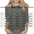 thumbnail image 7 of UVEASISHA Women's Fashion Summer T Shirts Sequin Sparkly 3/4 Sleeve Crew Neck Tee Tops Lightweight Comfy Casual Tees Gray S, 7 of 7