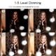 thumbnail image 3 of EeaseMX Kit de 12 bombillas LED para espejo de maquillaje con brillo ajustable (blanco), 3 of 7