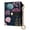 Shells Pattern, variant on Small Wallet For Women Bifold Leather Pocket Coin Credit Card Holder With RFID Blocking White Black Leopard Print Pattern