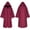 Pink, variant on Hooded Monk Robe, Wizard Robe, Priest Cloak Wizard, Robe Religious Costume, Priest Costume, Men's Cosplay Cloak Robe Costume Halloween Tunic Hooded Uniform, Black L