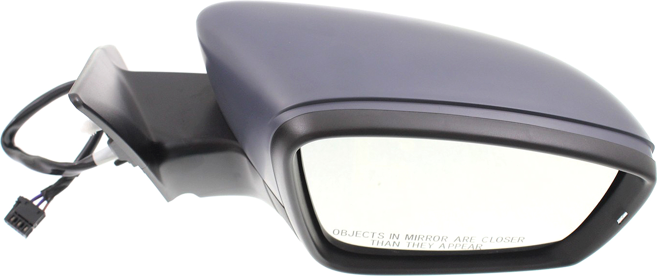 Mirror Compatible With 2012-2018 Volkswagen Beetle Right Passenger Side Heated Paintable Kool-Vue