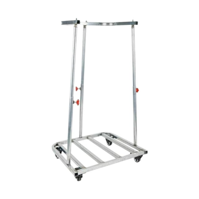 Soporte de bolsas, soporte de bolsas, múltiples, práctico, cojinete de carga, portátil, soporte de sacos, carga de granos, herramienta de estante de Con cuatro ruedas