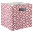 thumbnail image 1 of Contenedor de Almacenamiento DII Plegable de Tela 33x33x33 cm Rosa, 1 of 7
