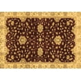 thumbnail image 1 of Ahgly Company Indoor Rectangle Oriental Brown Traditional Area Rugs, 5' x 7', 1 of 4
