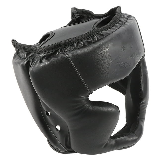 Boxing Helmet, Comfortable Shock Absorbing Boxing Head Guard For Outdoor Noir Enfants