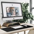 thumbnail image 2 of Large  Pad, Desk Mat Large Office Desk Pad Gaming  Pad with Stitched Edges, 31.5" x 15.7" Mousepad with Non-Slip  Rubber Base for PC Laptop  Office Accessories, Gray, 2 of 14