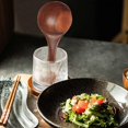 thumbnail image 5 of Teak Wood Spoon Natural Solid Wood Rice Spoon Wooden Rice Paddle Big Potato Serving Spoon Wooden Kit, 5 of 5